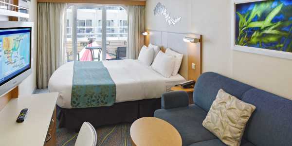 Allure of the Seas - Boardwalk View Stateroom w/ Balcony