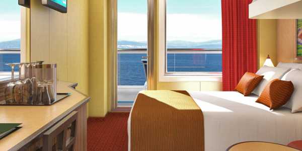 Carnival Splendor - Cloud 9 Spa Balcony Stateroom