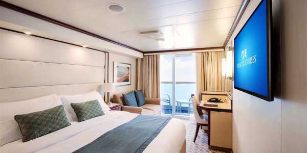 Sky Princess - Deluxe Balcony Stateroom