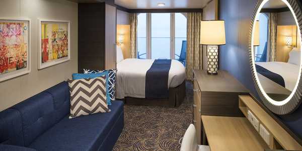 Ovation of the Seas - Deluxe Ocean View Stateroom
