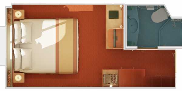 Carnival Valor - Interior Picture Window Stateroom