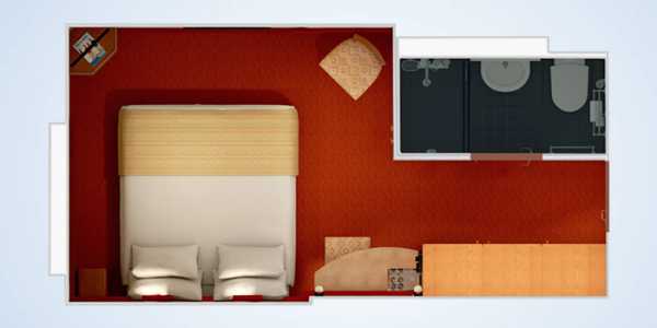 Carnival Inspiration - Interior Stateroom