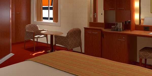 Carnival Pride - Interior Stateroom w/ Picture Window