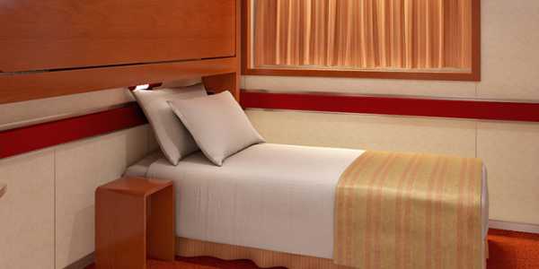 Carnival Paradise - Interior Upper/Lower Stateroom