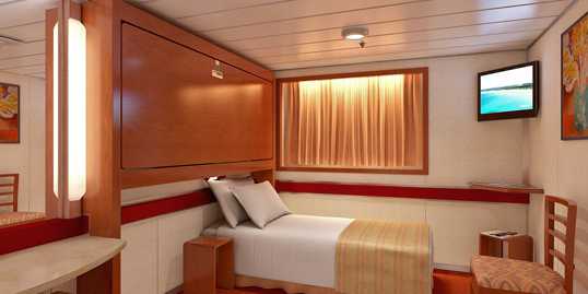 Carnival Inspiration - Interior Upper/Lower Staterooms