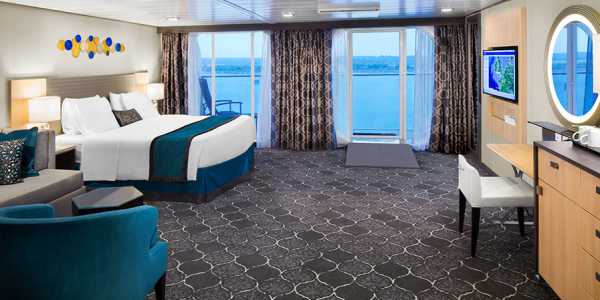 Symphony of the Seas - Junior Balcony Suite