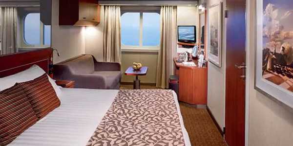 Holland America Nieuw Amsterdam - Ocean View Stateroom