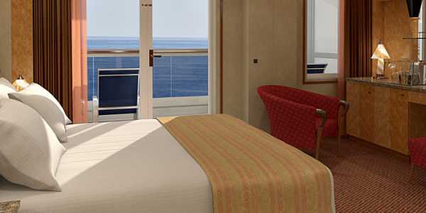 Carnival Legend - Premium Balcony Stateroom