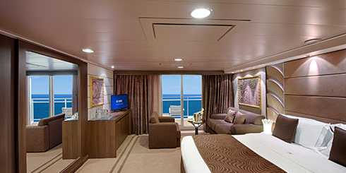 MSC Seaside - Suite with Whirlpool Bath
