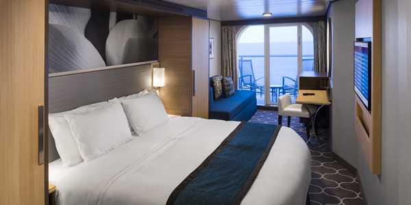 Harmony of the Seas - Superior Ocean View Stateroom with Balcony